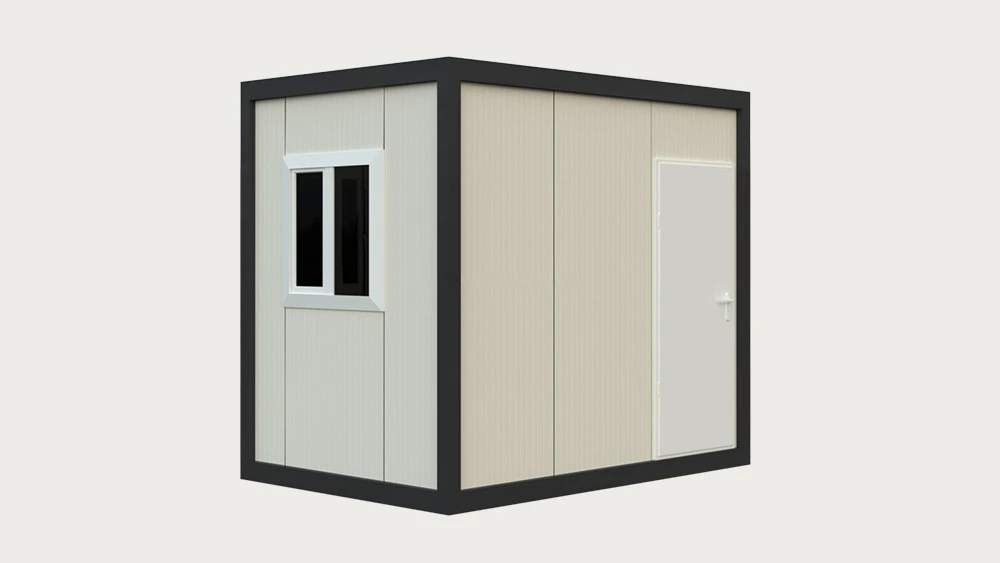 SC-GK01 — Standard Panoramic Guard Cabin (240×300 cm) Security Guard Cabin (7 m²)