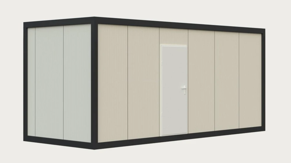 SC-IK04 — Санитарен контейнер WC и душ (14 m², 3 WC / 3 душ)