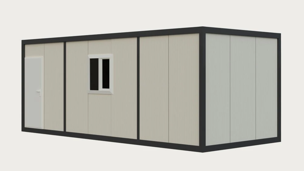 SC-K05 — 21 m² (1 Raum + Küche) Wohn- & Bürocontainer