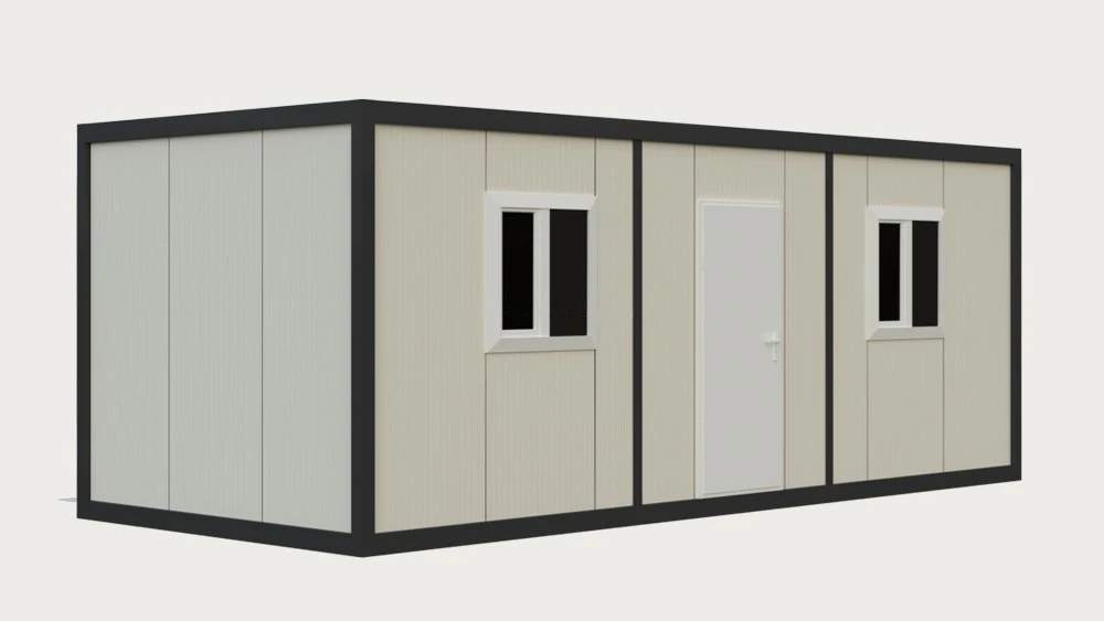 SC-K16 — 21 m² (2 Raum + Bad + Küche) Wohn- & Bürocontainer