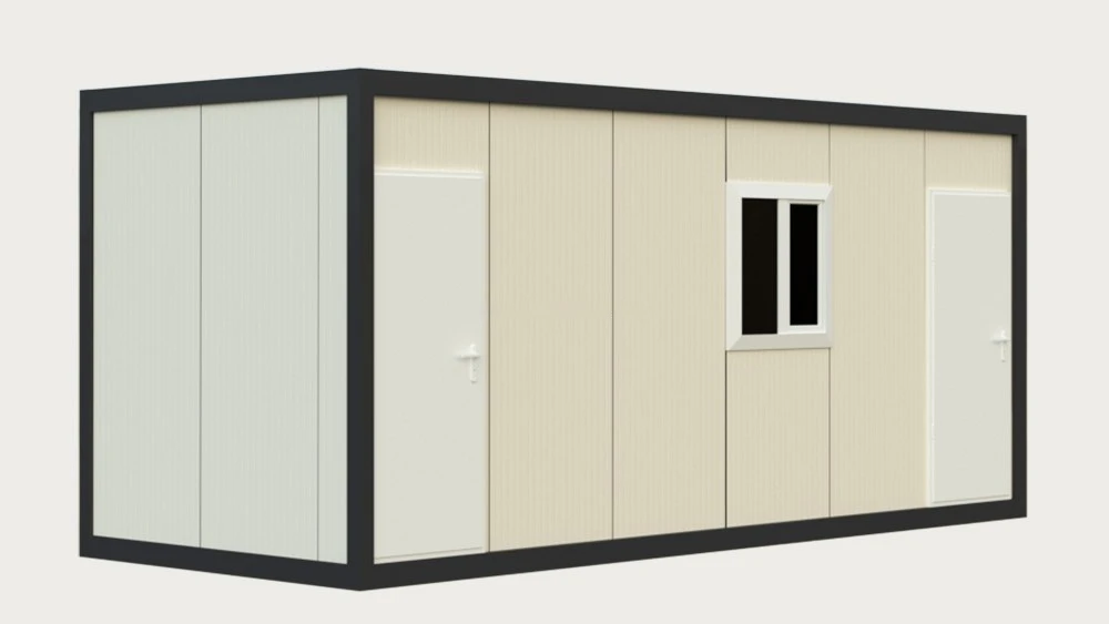 SC-MK06 — 14 m² (1 Raum + Bad) Wohn- & Bürocontainer