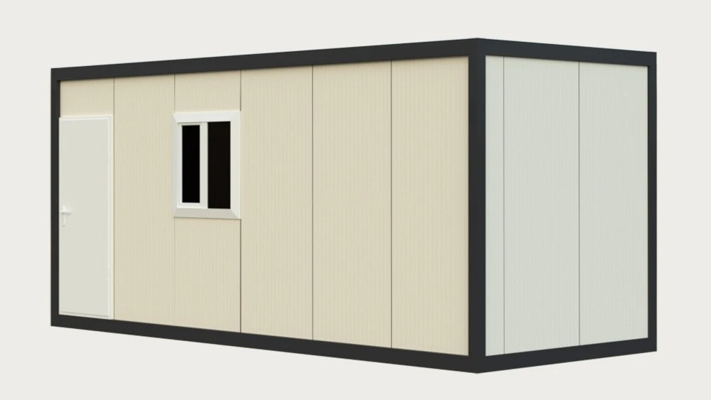 SC-MK07 — 14 m² (1 Raum + Bad) Wohn- & Bürocontainer